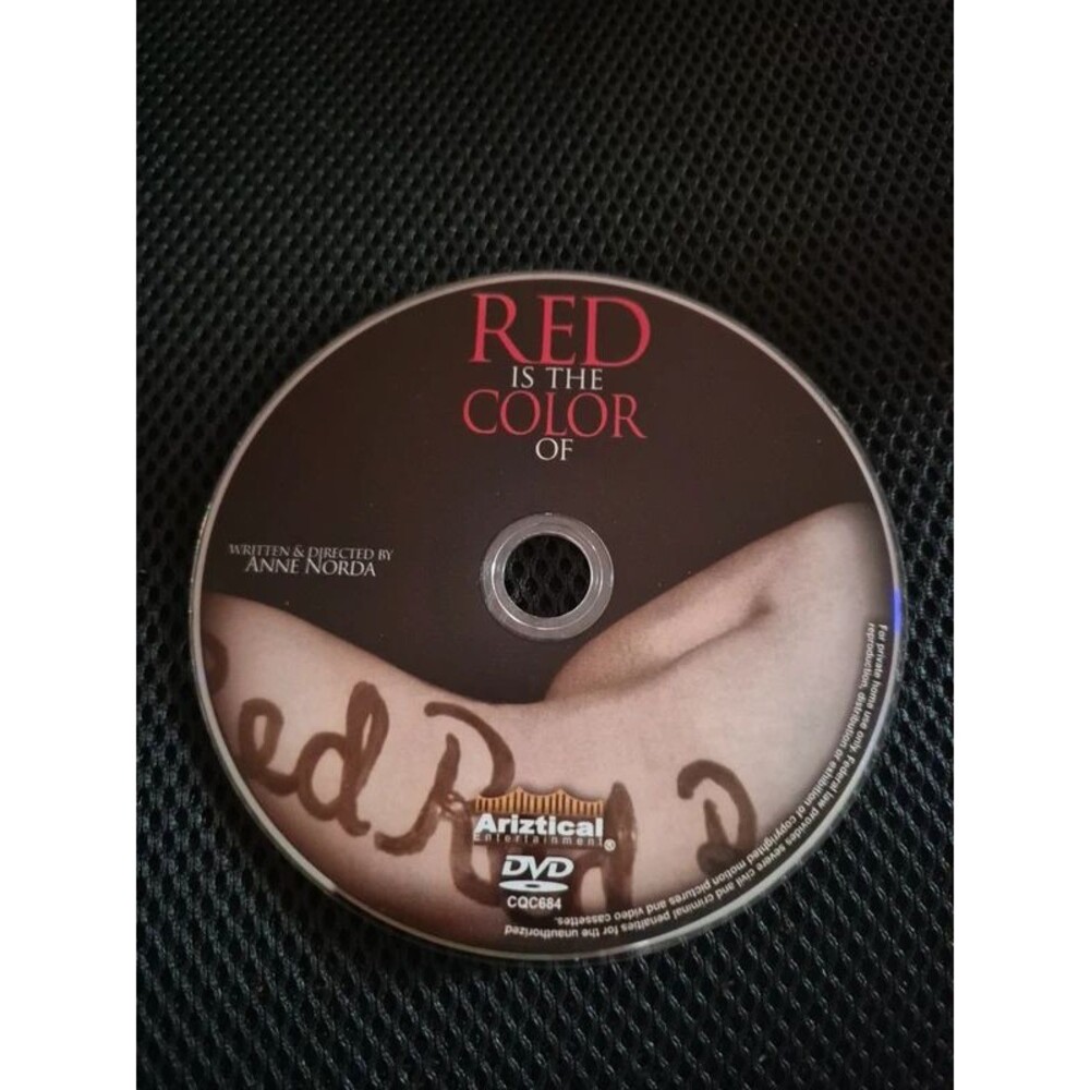 Red is the Color of DVD Disc Only